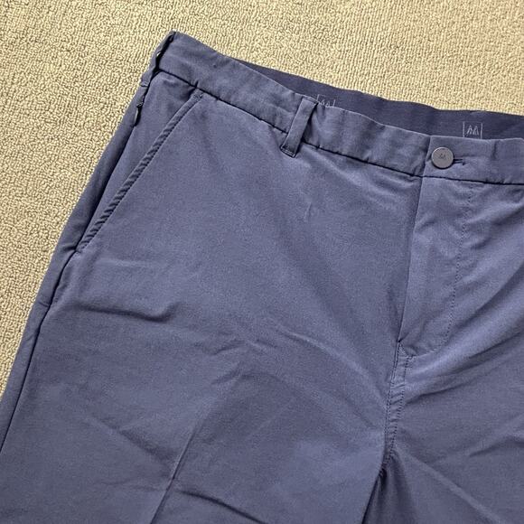 Mizzen Main Shorts Adult Size 38W Blue Golf Golfing Casual Active Men's - Picture 2 of 11